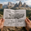Passaporto delle Dolomiti originale Light Hunter Il Passaporto delle Dolomiti originale di Light Hunter, pensato per raccogliere i timbri dei rifugi e conservare i ricordi delle escursioni nelle Dolomiti.