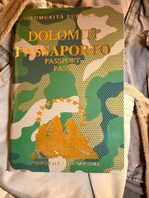Passaporto Dolomiti Camuflage