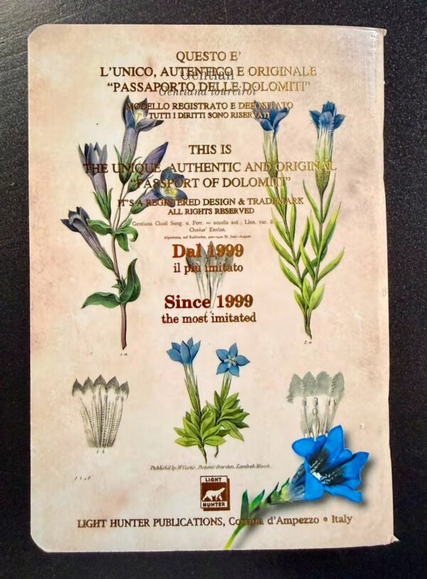 Passaporto Dolomiti Genziana