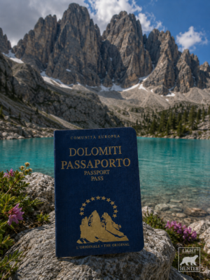 Passaporto delle Dolomiti originale Light Hunter Classico